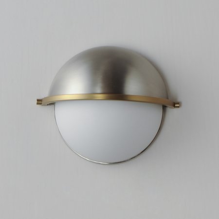 Maxim Lighting Duke Half Sconce 12418SWSNSBR